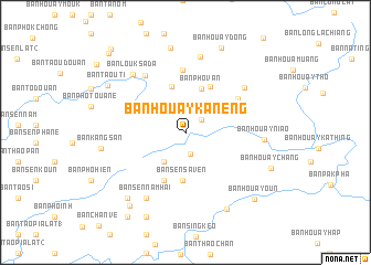 map of Ban Houaykanèng