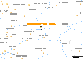 map of Ban Houaykathing