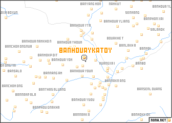 map of Ban Houaykatoy