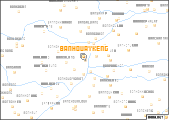 map of Ban Houaykeng