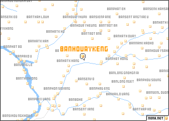 map of Ban Houaykèng