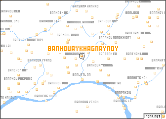 map of Ban Houaykhagnay-Noy