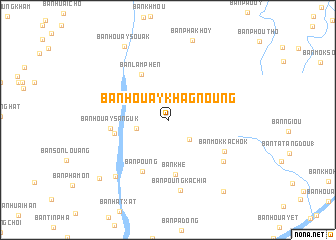 map of Ban Houaykhagnoung