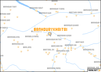 map of Ban Houaykhai-Tai