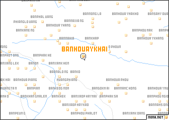 map of Ban Houay-khai