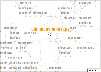 map of Ban Houay Khamteuy