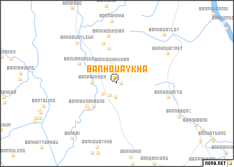 map of Ban Houaykha
