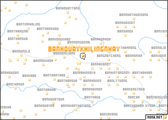 map of Ban Houay Khi Ling Nhay