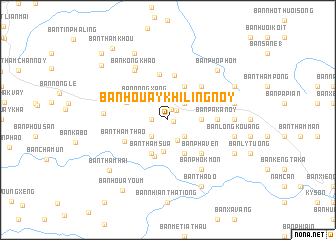 map of Ban Houaykhiling Noy