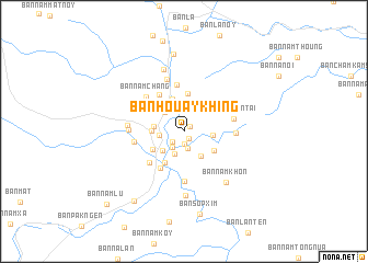 map of Ban Houaykhing