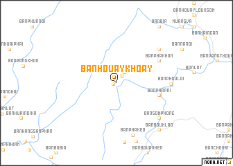 map of Ban Houaykhoay