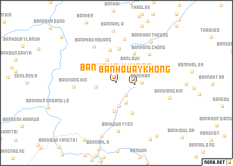 map of Ban Houaykhong