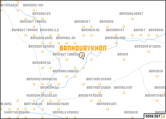 map of Ban Houaykhôn