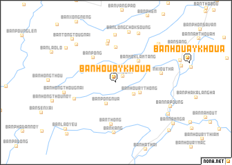 map of Ban Houaykhoua