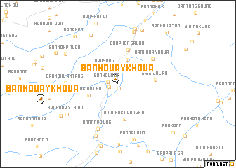 map of Ban Houaykhoua