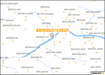 map of Ban Houaykhoun