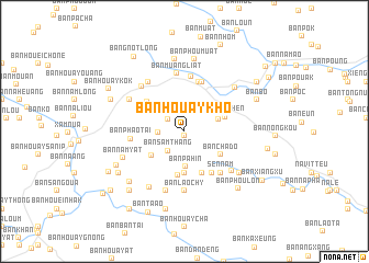 map of Ban Houaykhô