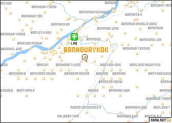 map of Ban Houaykok