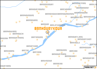 map of Ban Houaykoum