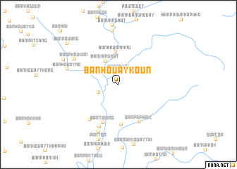 map of Ban Houaykoun