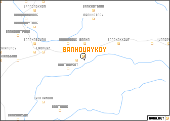 map of Ban Houaykoy