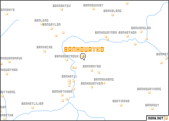 map of Ban Houayko