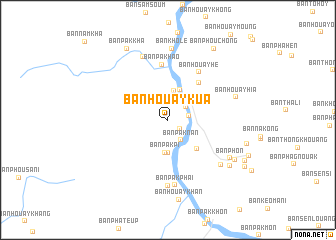 map of Ban Houay Kua