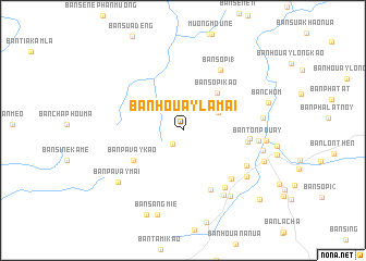 map of Ban Houayla-Mai