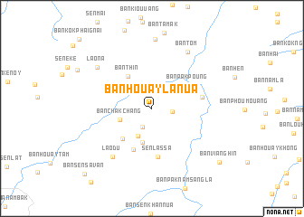 map of Ban Houayla-Nua