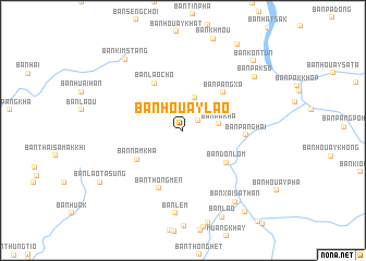 map of Ban Houaylao