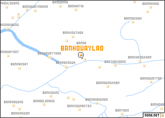 map of Ban Houaylao