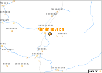 map of Ban Houaylao