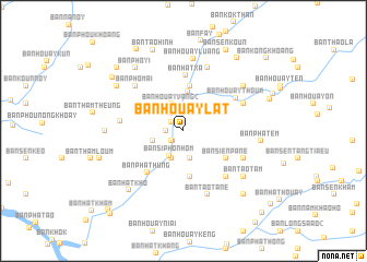 map of Ban Houaylat