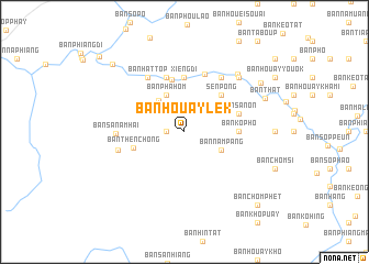 map of Ban Houaylék