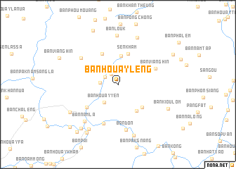 map of Ban Houaylèng