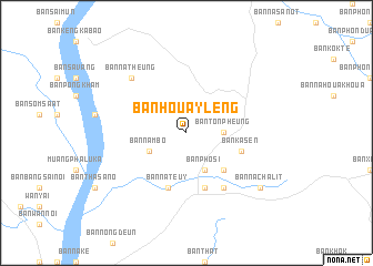 map of Ban Houay Leng