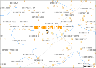 map of Ban Houay Linep