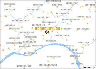 map of Ban Houaylom