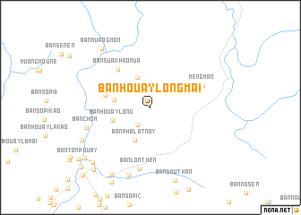 map of Ban Houaylong-Mai