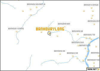map of Ban Houaylông
