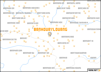 map of Ban Houaylouang