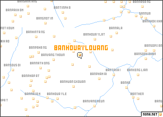 map of Ban Houaylouang