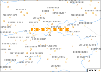 map of Ban Houayloung-Nua