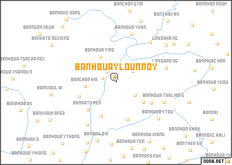 map of Ban Houayloun-Noy