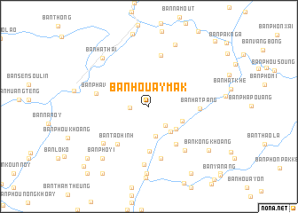 map of Ban Houaymak