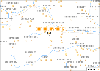 map of Ban Houaymong