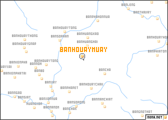 map of Ban Houaymuay