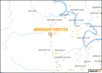 map of Ban Houaynamyèn