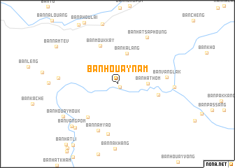 map of Ban Houaynam
