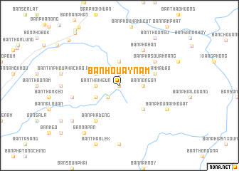 map of Ban Houaynam